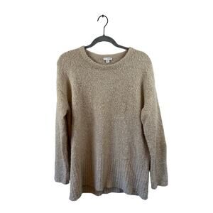 Pure Jill Cozy Textured Knit Pullover Sweater Size Small